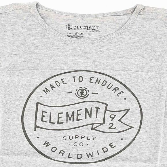 Element Eden Flag Football Varsity Tee Gray Small - Picture 3 of 5